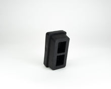 Load image into Gallery viewer, PLUG RECT 50X25MM RUBBER BLK - Rubberland NZ
